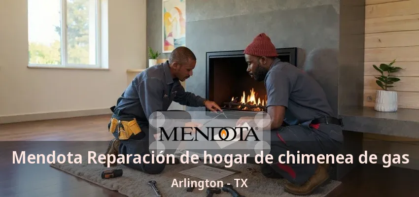 Mendota Reparación de hogar de chimenea de gas Arlington - TX