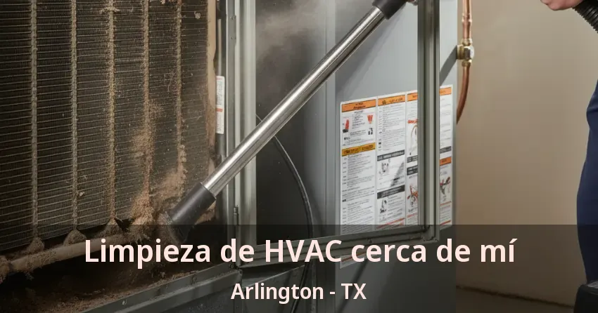 Limpieza de HVAC cerca de mí Arlington - TX