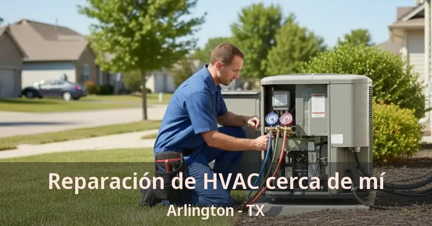 Reparación de HVAC cerca de mí Arlington - TX Reparación de HVAC cerca de mí Arlington - TX