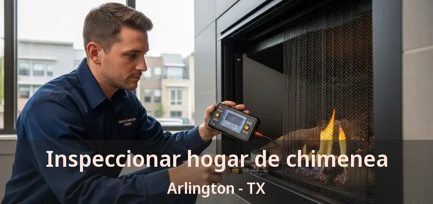 Inspeccionar hogar de chimenea Arlington - TX