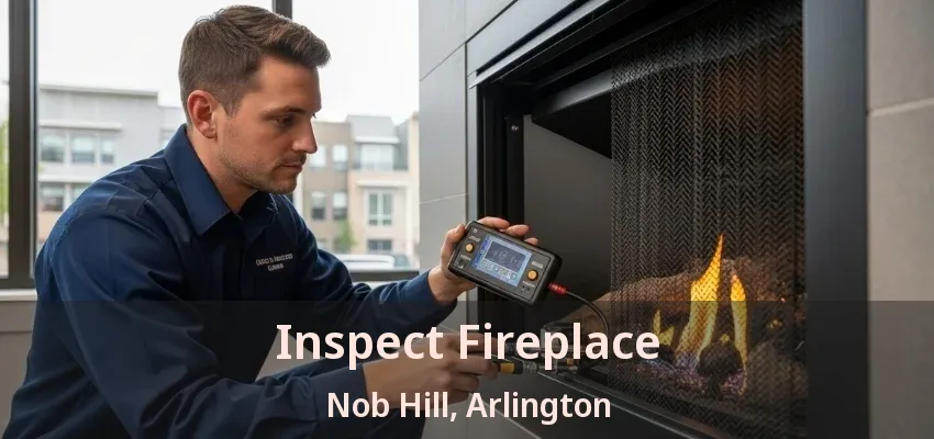 Inspect Fireplace Nob Hill, Arlington - TX