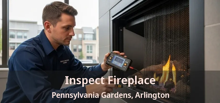 Inspect Fireplace Pennsylvania Gardens, Arlington - TX