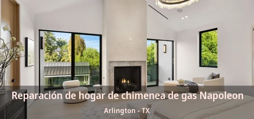Reparación de hogar de chimenea de gas Napoleon Arlington - TX
