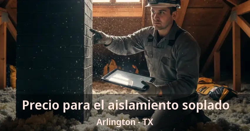 Precio para el aislamiento soplado Arlington - TX