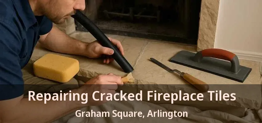 Repairing Cracked Fireplace Tiles Graham Square, Arlington - TX
