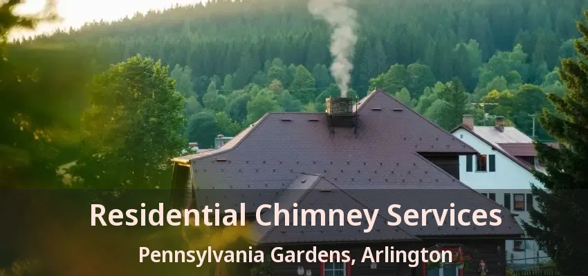 Residential Chimney Services Pennsylvania Gardens, Arlington - TX