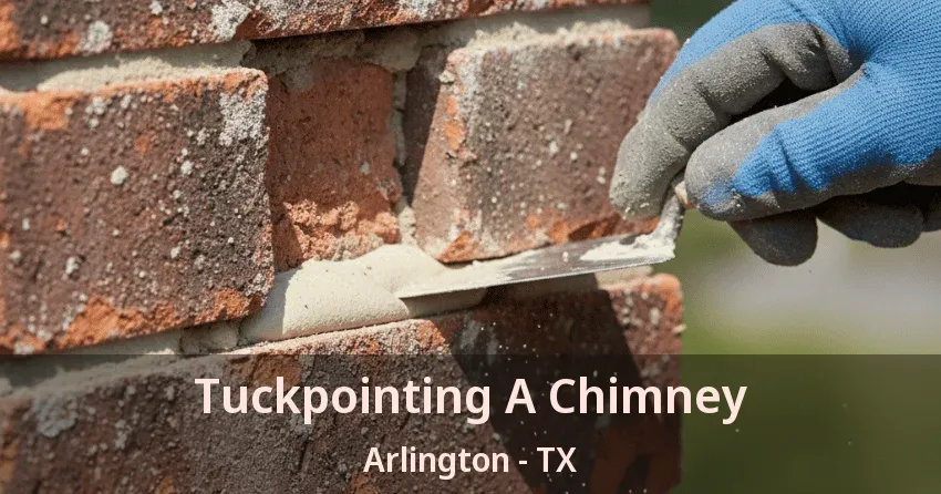 Tuckpointing A Chimney Arlington - TX