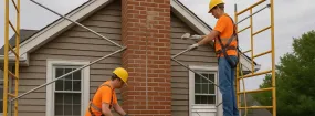 Chimney Bricks Rotten Repair Warnell W W West, Arlington