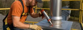 Prefab Chimney Installation Overland West, Arlington